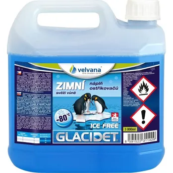 Směs do ostřikovače Zimní směs do ostřikovačů Glacidet Ice Free -80°C - 3l