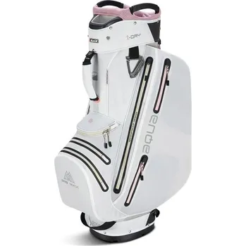 Golfový bag Big Max Aqua Style 4 cart bag, bílo/růžový