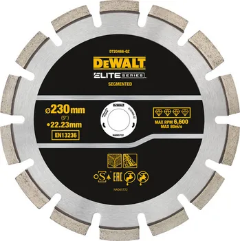 Řezný kotouč DeWALT DT20466 Segmentový diamantový kotouč 230×22,23mm pro řezání betonu free_store_pickup