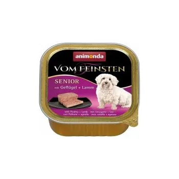 Krmivo pro psa ANIMONDA paštika SENIOR - drůbeží, jehněčí pro psy 150g