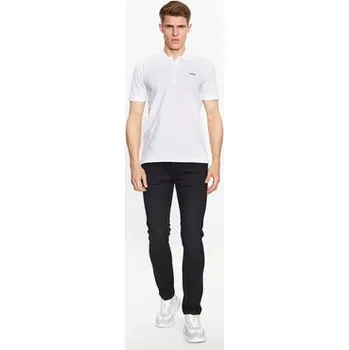 Hugo Polokošile 50470547 Bílá Slim Fit XL