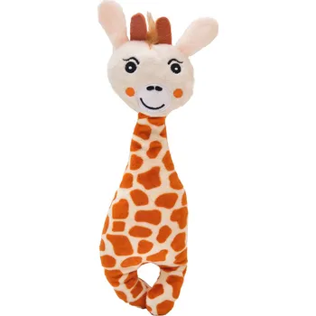 Hračka pro kočku 1ks Aumüller hrací polštář pro kočky žirafa Gina
