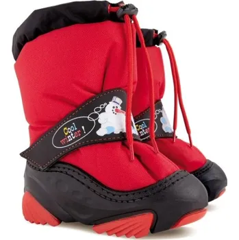 Chlapecké sněhule Demar SNOWMEN A (červené) - Dětské sněhule 28 - 29