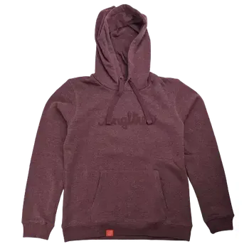 Dámská mikina dámská mikina s kapucí Singltrek Mist melange červená