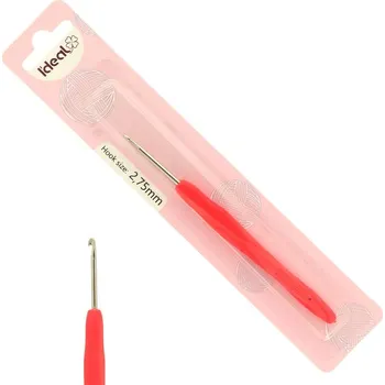 Rybářský háček Háček s pogumovanou ručkou 2,75mm oranžový