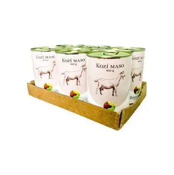 Krmivo pro psa BOHEMIA MASO Kozí ve vlastní šťávě SIX PACK 6x400g