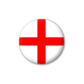 Placka vlajka Anglie 25 mm