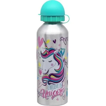 Láhev hliníková Alu Flow 500 ml, Unicorn JUNIOR-ST
