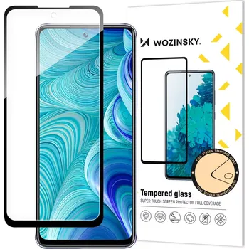 Wozinsky 5D tvrzené sklo s rámečkem pro Infinix Hot 11S NFC s rámečkem, černé (case friendly) 5907769309342