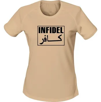 Dámské tričko Dámské funkční tričko INFIDEL - písková