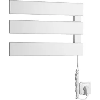 Radiátor ELVIS elektrický sušák ručníků, 457x342x55mm, 50W, bílá