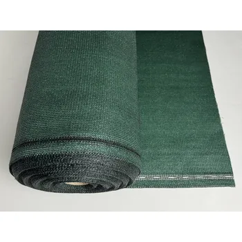 Stínicí plachta Sítě stínící na plot PloteS tmavě zelené 180g/m² stínivost 90%, 10bm, 1,0m