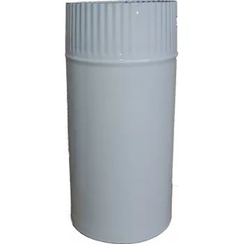 Kouřovod Žemini Žemini, Roura pro kouřovod, průměr 120 mm, délka 0,25 m, barva - bílá