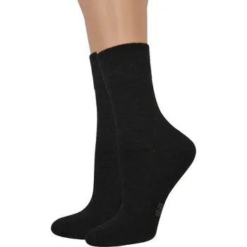 Pánské ponožky Pánské ponožky 028 KPL. 3 páry GRAFITOVÁ MELANŽ 35-38