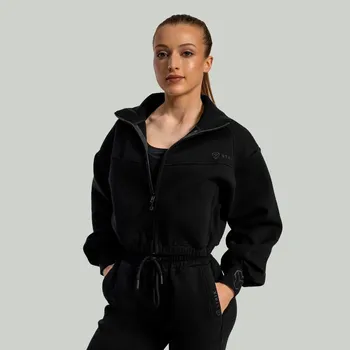 Dámská mikina STRIX Dámská mikina Lunar Zip-Up Black M černá