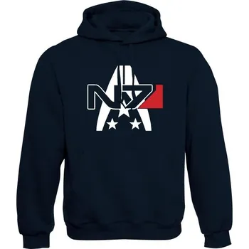 Pánská mikina Mikina s kapucí N7 Alliance Military - námořní modrá