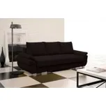 FALCO Pohovka Benita rozkládací tmavě hnědá