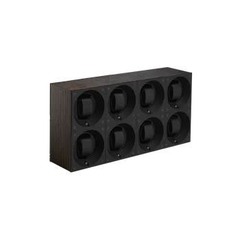 Natahovač hodinek SWISSKUBIK Multiple 8p SwissKubiK wood Yacht Veneer Dark