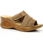 ORTO PLUS 3053-006 hnědá, dámské pantofle vel.39