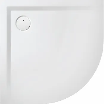 Sprchová vanička Sanplast Space Mineral půlkruhová rohová sprchová vanička 90 cm x 90 cm (645-290-0430-01-000)