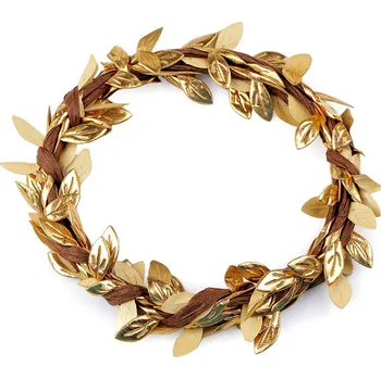 Vázací drát Stoklasa Tvarovací drátek s listy 2 m (1 svaz.) zlatá