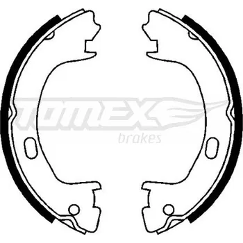 Brzdová čelist Sada brzdových čelistí TOMEX Brakes 22-71