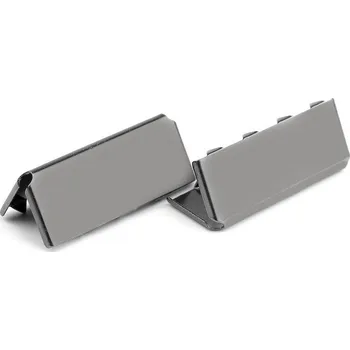 Kovová koncovka na plochou šňůru šíře 25 mm