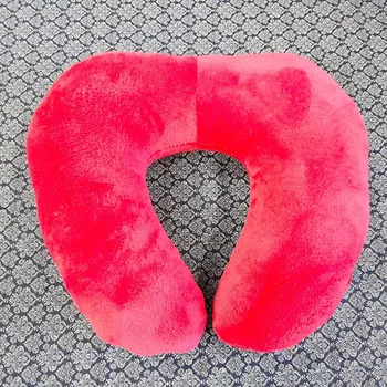 Polštář Cestovní polštář podkova červený Český výrobce