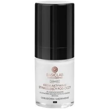 Péče o oční okolí Basiclab aktivní stimulační krém na oči a víčka, 18 ml