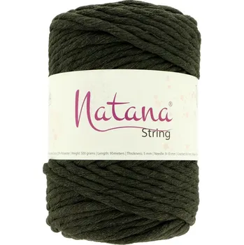 Příze Natana Macrame String 5mm khaki 27
