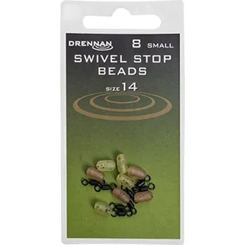 Drennan obratlíky s korálkem Swivel Stop Beads Large