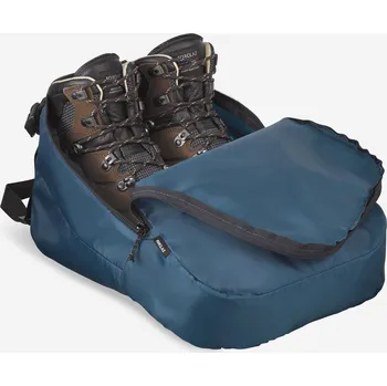 Příslušenství k zavazadlu FORCLAZ OBAL NA USKLADNĚNÍ TURISTICKÝCH BOT MODRÁ|ZELENÁ