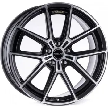 Alu kolo PROLINE Alu Kola Proline Pf25 Forged 10.5x20 5x112 ET50 Black Polished 66.6