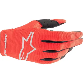 Moto rukavice Alpinestars Youth Radar 2024 Red/Silver L