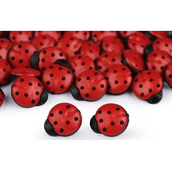 Knoflík Knoflík dětský velikost 24" beruška