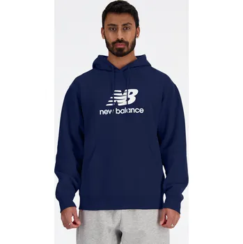 Pánská mikina Pánská mikina New Balance MT41501NNY – tmavomodrá