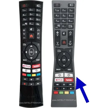 Dálkový ovladač Gogen TVF 22R302 STWEB dálkový ovladač náhradní