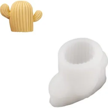 kreativní sada Manumi Silikonová forma na odlévání kreativní hmoty kaktus 75x43x59mm