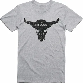 Pánské tričko Pit Boss Pánské triko S šedá