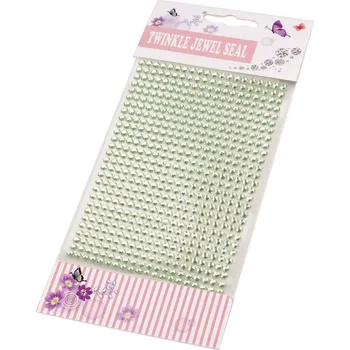 Galanterie Samolepicí kamínky na lepicím proužku Ø4 mm