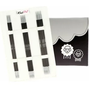 Jehlice Sada jehlic KnitPro Karbonz ponožkové 15cm