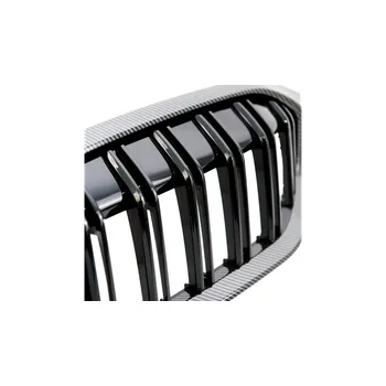 Kapota MTUNING Přední maska, ledvinky BMW 5 (G30, F90) Sedan (G31) Touring Facelift 2020- Dual Line, karbon