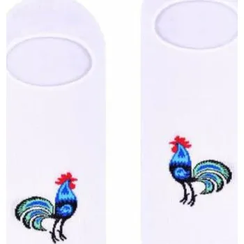 Pánské ponožky Pánské ponožky - ťapky 120 bílá 44-46