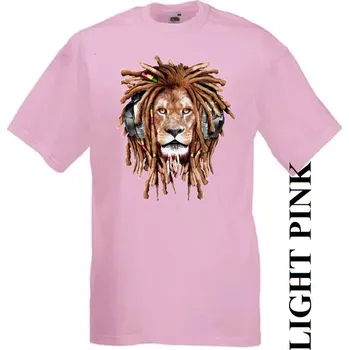 detske-levne-bavlnene-tricko-potisk-rasta-lev-sluchatka Barva: Pink - růžová, velikost: 128