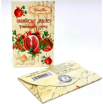 Přírodní mýdlové vonítko do prádla 15g - Granátové jablko