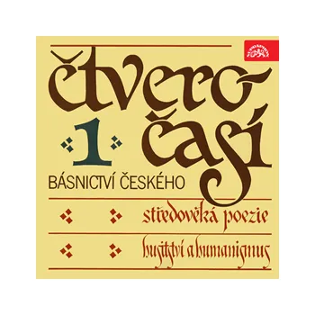 Čtveročasí básnictví českého 1 - Supraphon: Audiokniha MP3