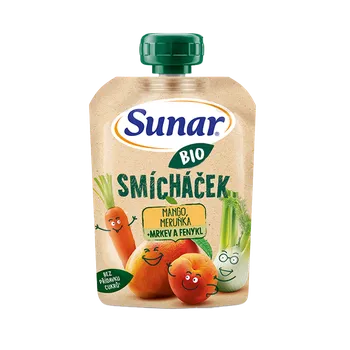 Sunar BIO Smícháček mango, meruňka + mrkev a fenykl (100 g)
