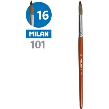 Umělecký štětec Milan Štětec kulatý MILAN č. 2 16-101 450796