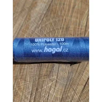 Nit Polyesterové nitě Unipoly návin 100 m 585 Bijou blue