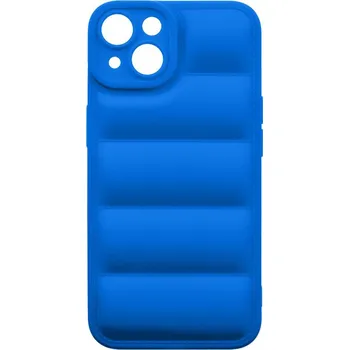 Pouzdro na mobilní telefon Kryt OBAL:ME Puffy pro Apple iPhone 14 - gumový - modrý